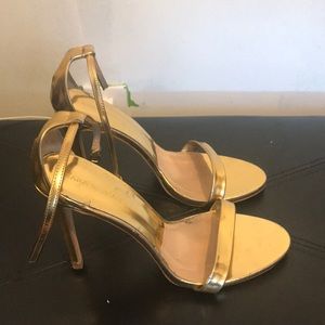 Zara Women Gold Heels